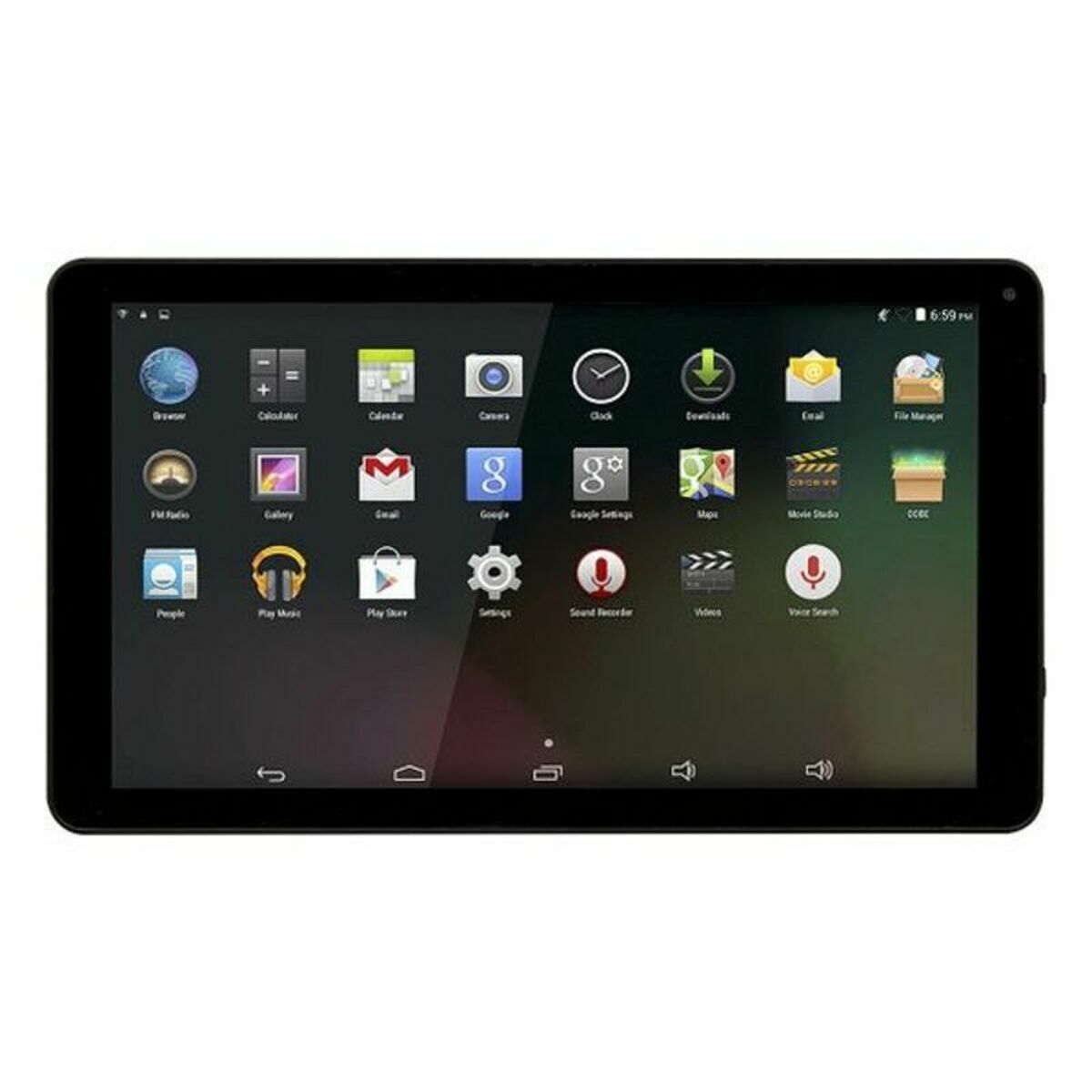 Tablet Denver Electronics TAQ-10465 10.1" Quad Core 2 GB RAM 64 GB 2 GB RAM Negro Multicolor 64 GB