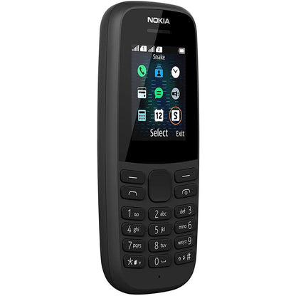 Teléfono Móvil Nokia 105 2019 1,77" 2 GB Negro