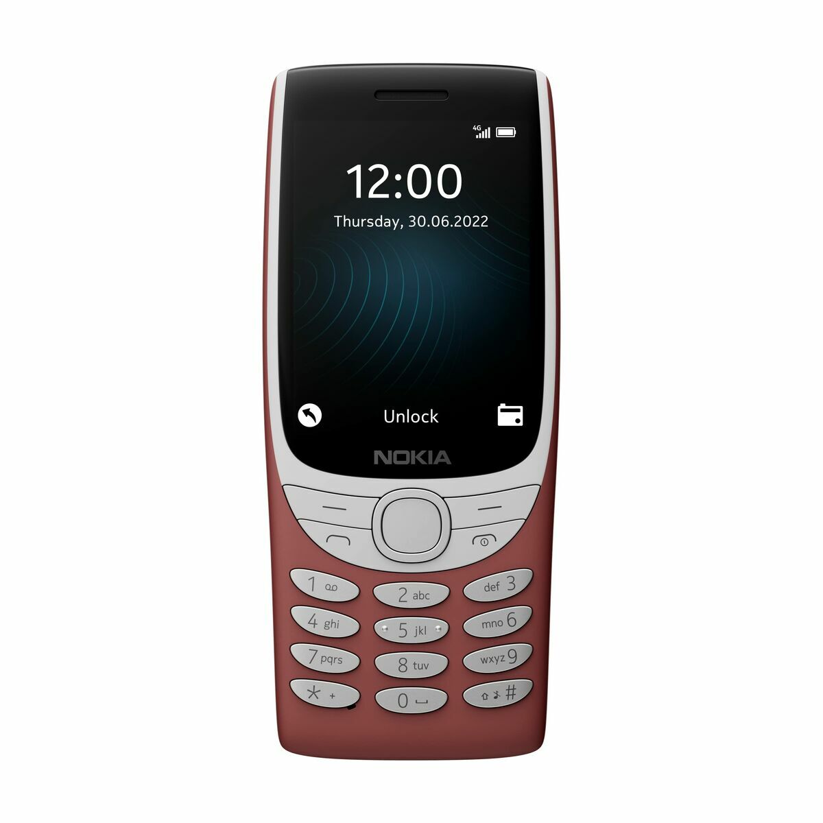 Teléfono Móvil Nokia 8210 Rojo 2,8"