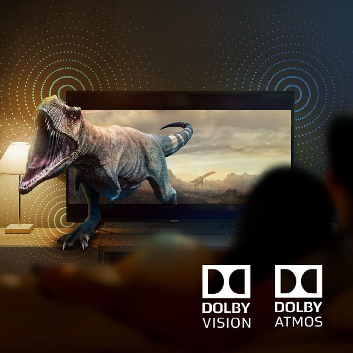 Smart TV Cecotec V1+ series VQU11070+ 4K Ultra HD 70" HDR10 QLED Dolby Vision
